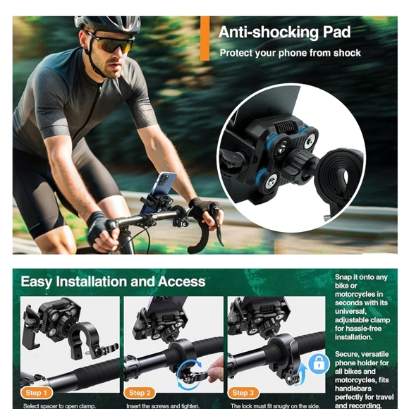 Motorcycle Phone Mount - Picture 9 of 9